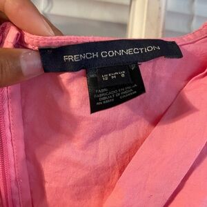 French connection bubble sleeve dress